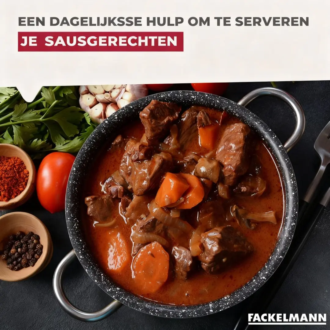 Fackelmann Oxford RVS Soeplepel 28cm - Roestvrij staal