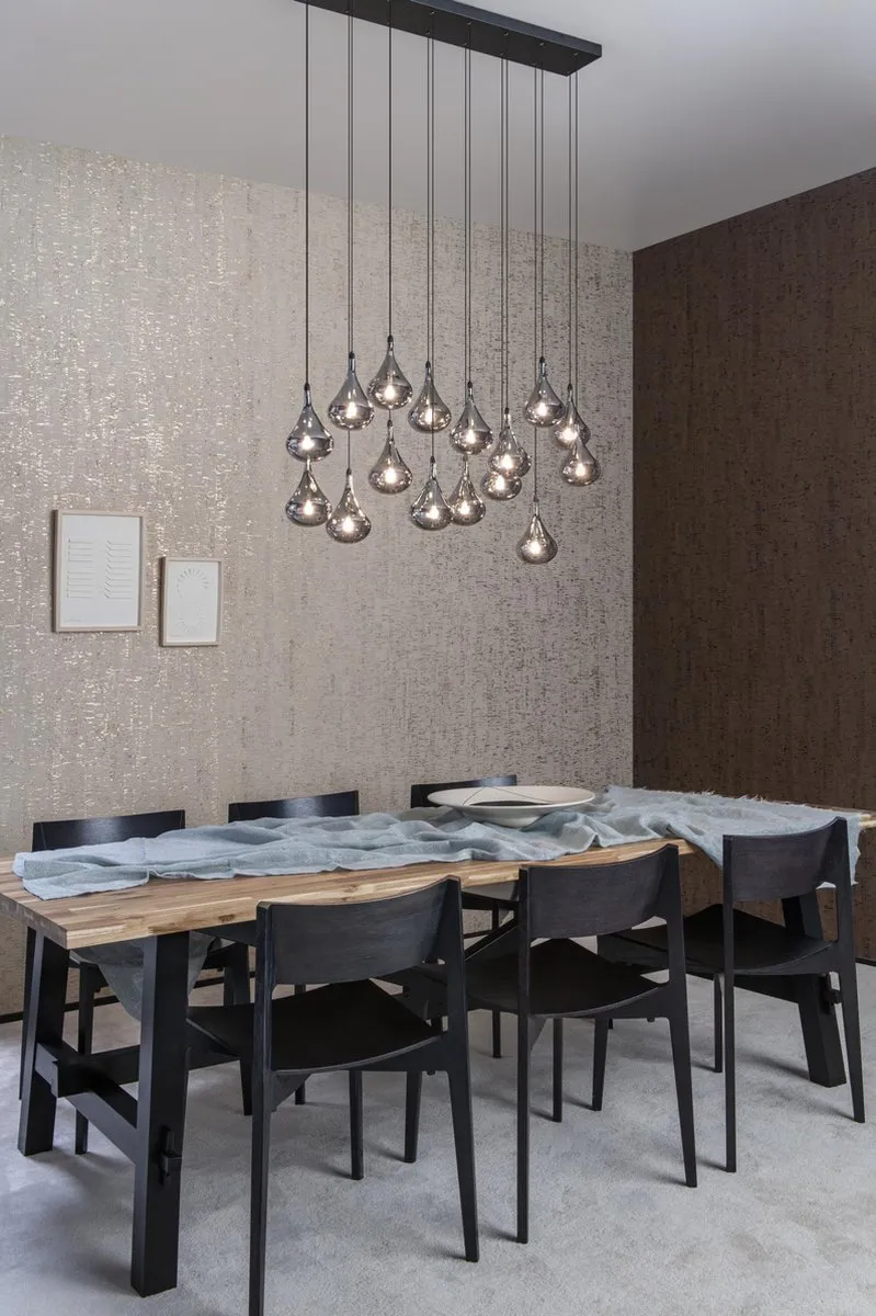 Lucide TEARS Hanglamp LED 16x1,5W 3000K - Zwart