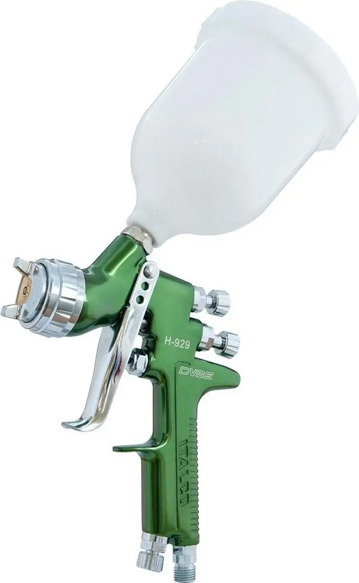Airpress Verfspuit 45192 - 600ml - 1.2mm Nozzle - Groen/Zilver