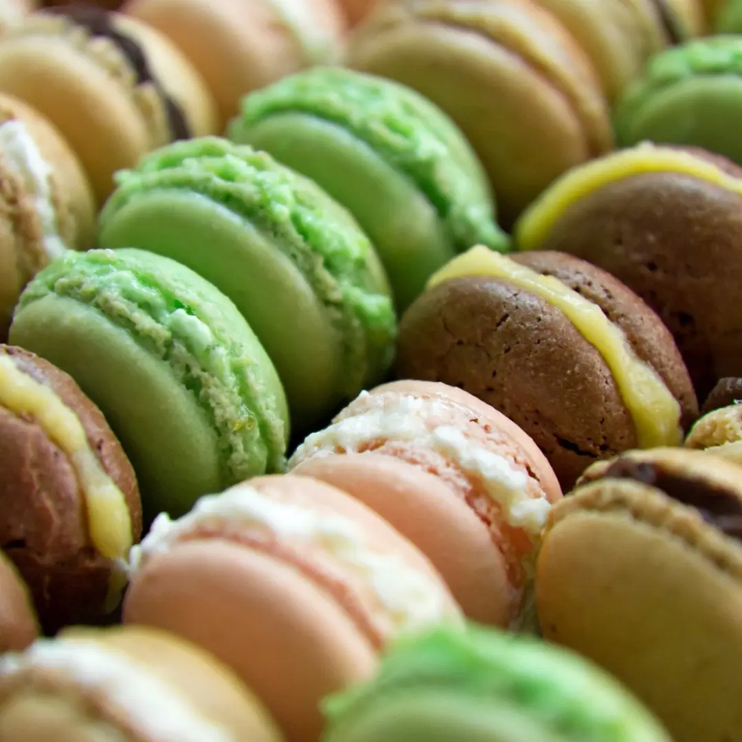 Lékué Bakmat 24 Macarons 40cm - Bruin - afbeelding 6 van 6