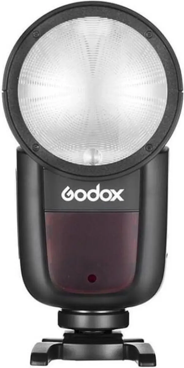 Godox V1 D167611 Round Flash - Nikon - 5600K - Zwart