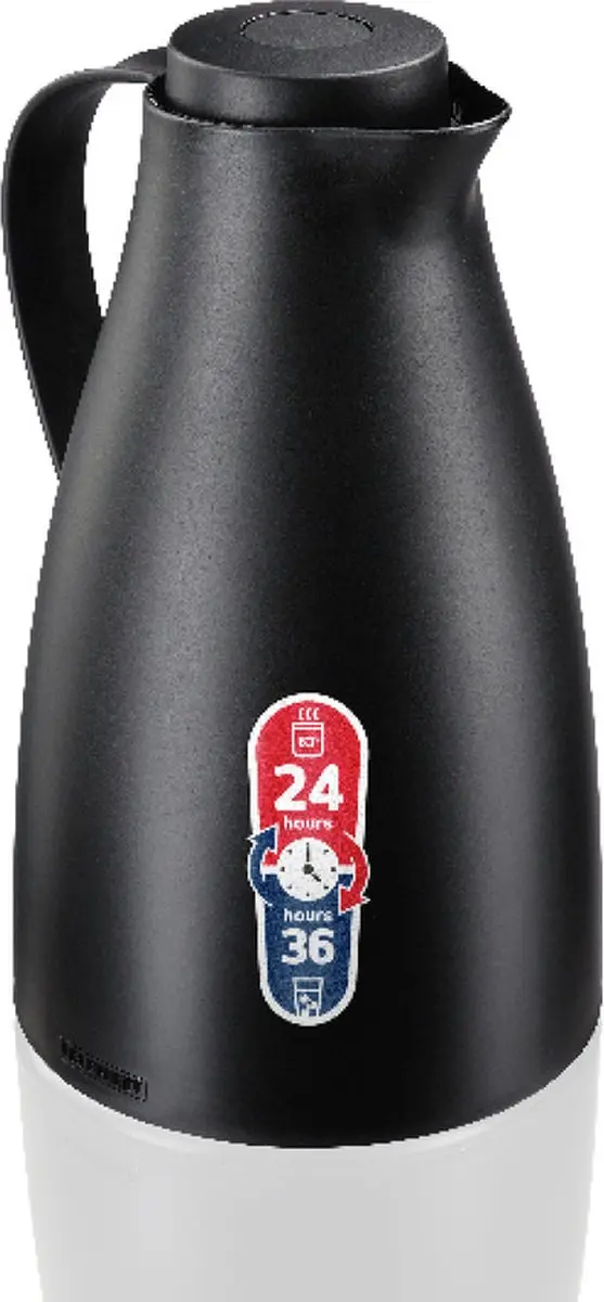 Leifheit Harmonic Thermoskan 1L - Zwart