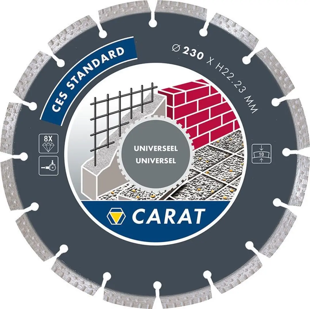 Carat Universele Diamantzaag 230mm