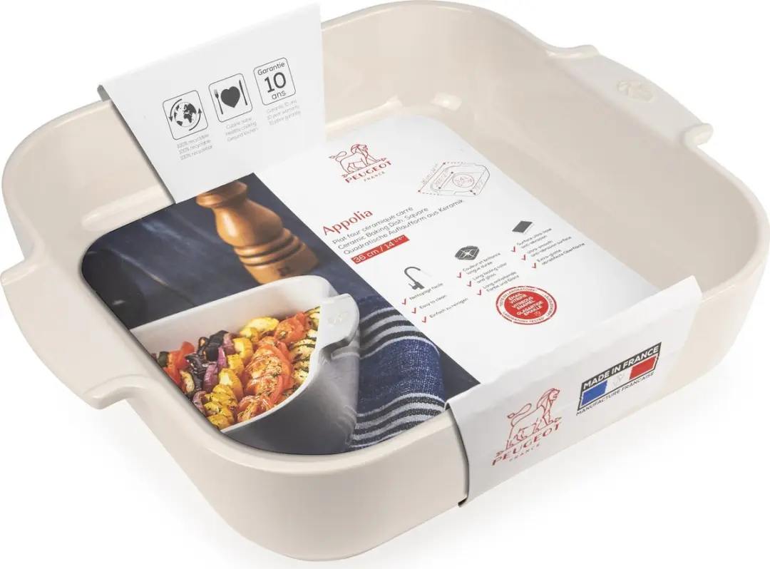 Peugeot Appolia Ovenschaal 36cm - Ecru - 5.4L - afbeelding 4 van 6