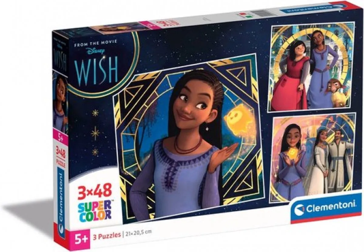 Clementoni Square Disney Wish Puzzel 144 Stuks