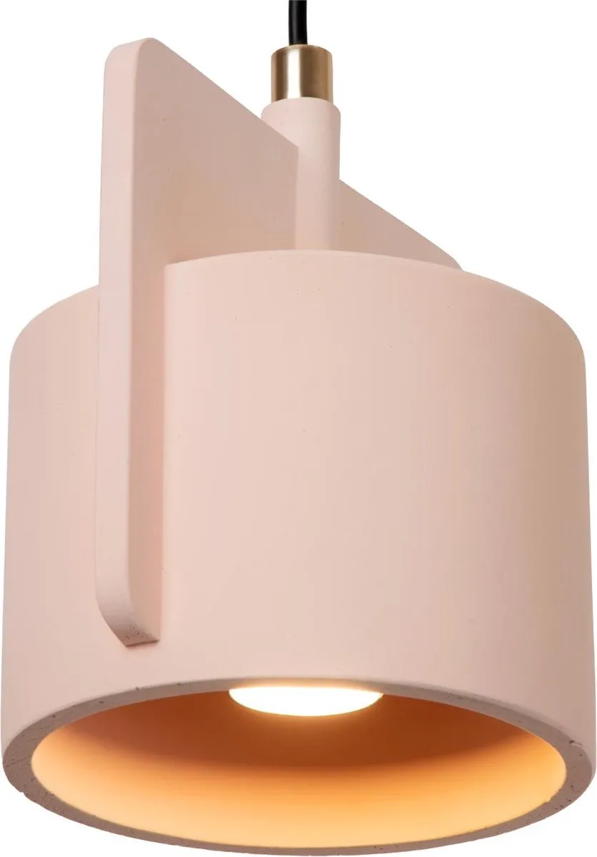 Lucide Ninja Hanglamp Ø16cm - Roze