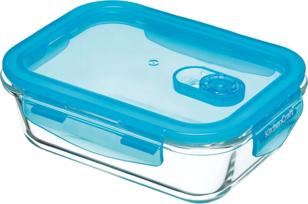 KitchenCraft Glas Voedselcontainer 0.6L
