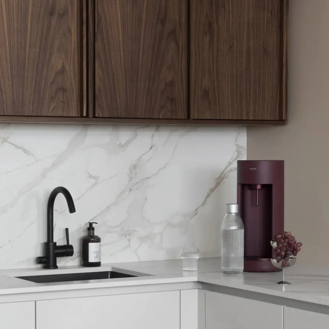 Mysoda Glassy Beetroot Design Bruiswatermaker - Donkerrood - afbeelding 6 van 6