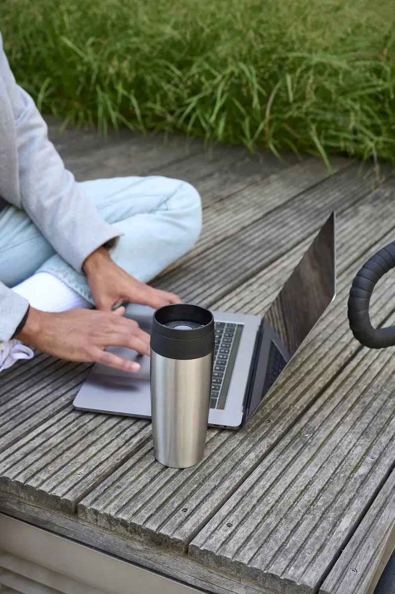 Tefal Travel Mug Classic N2020110 Thermosfles 360ml - Roestvrijstaal - afbeelding 6 van 6