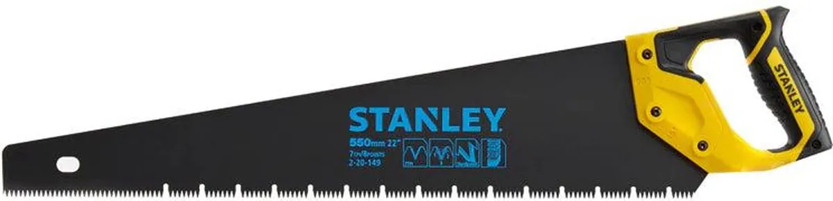Stanley JetCut Gipsplatenzaag 550mm 7T/inch