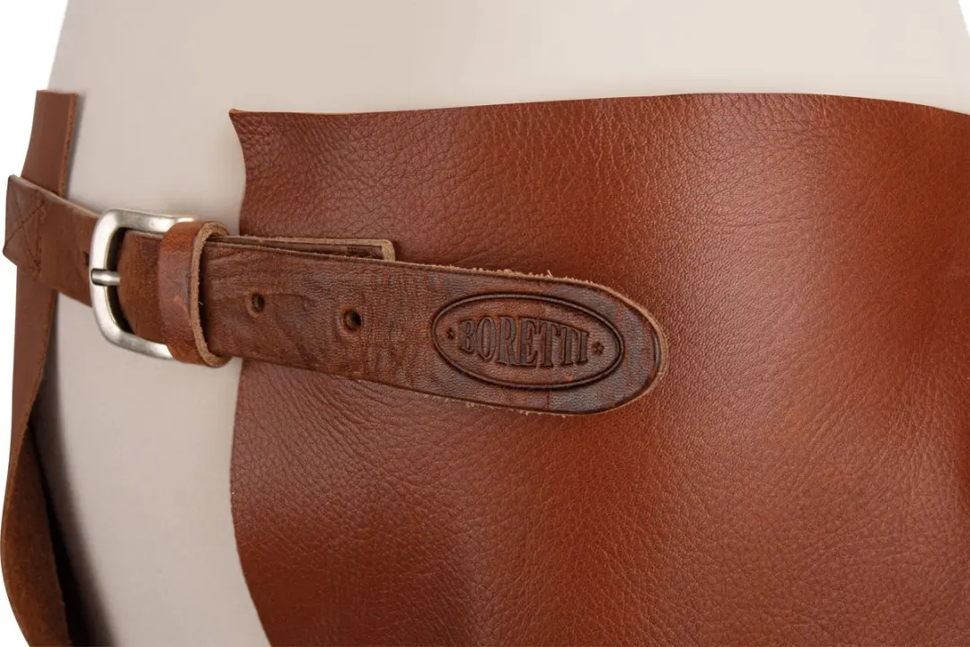 Boretti Anna Dames Sloof - L/XL - Cognac - Italiaans leer