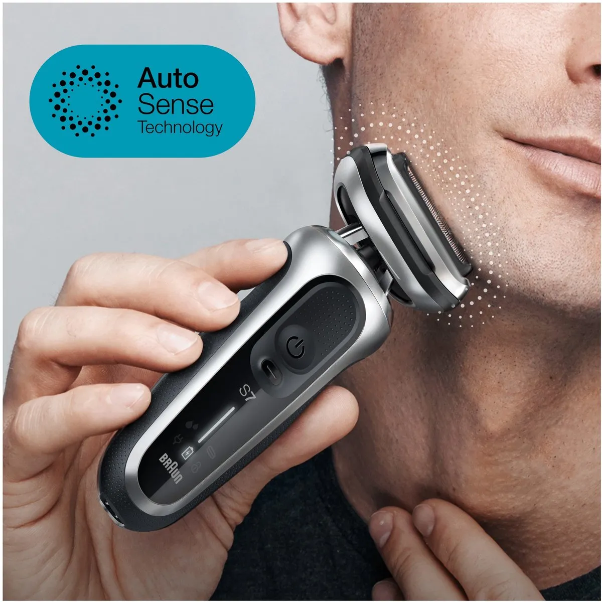 Braun Series 7 71-S1000s Scheerapparaat - 3 Mesjes - Zilver