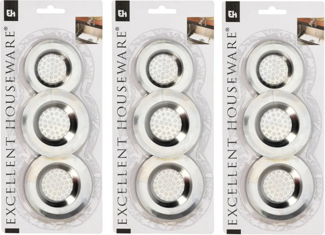 Excellent Houseware Gootsteenfilters 9 Stuks