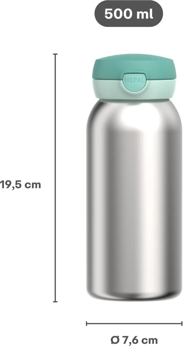 Mepal Campus Isoleerfles 500ml - Dino - MPN 107488065381