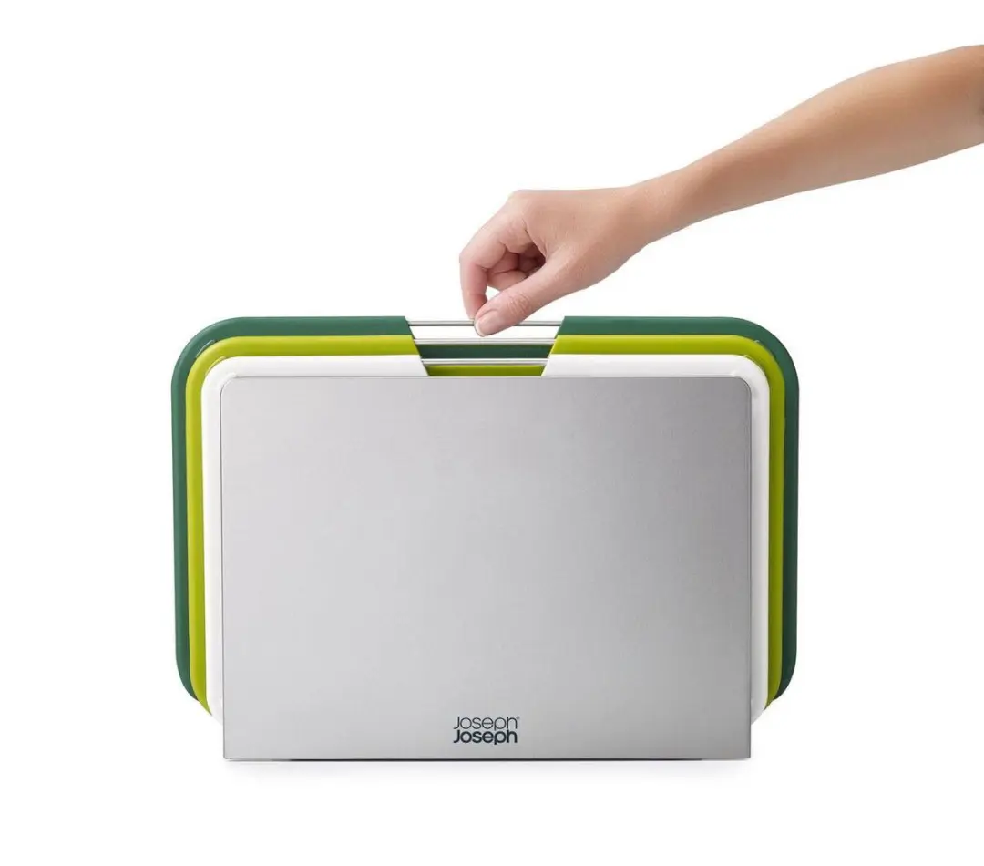 Joseph Joseph Nest Snijplanken Set - 3 Stuks - Groen/Wit