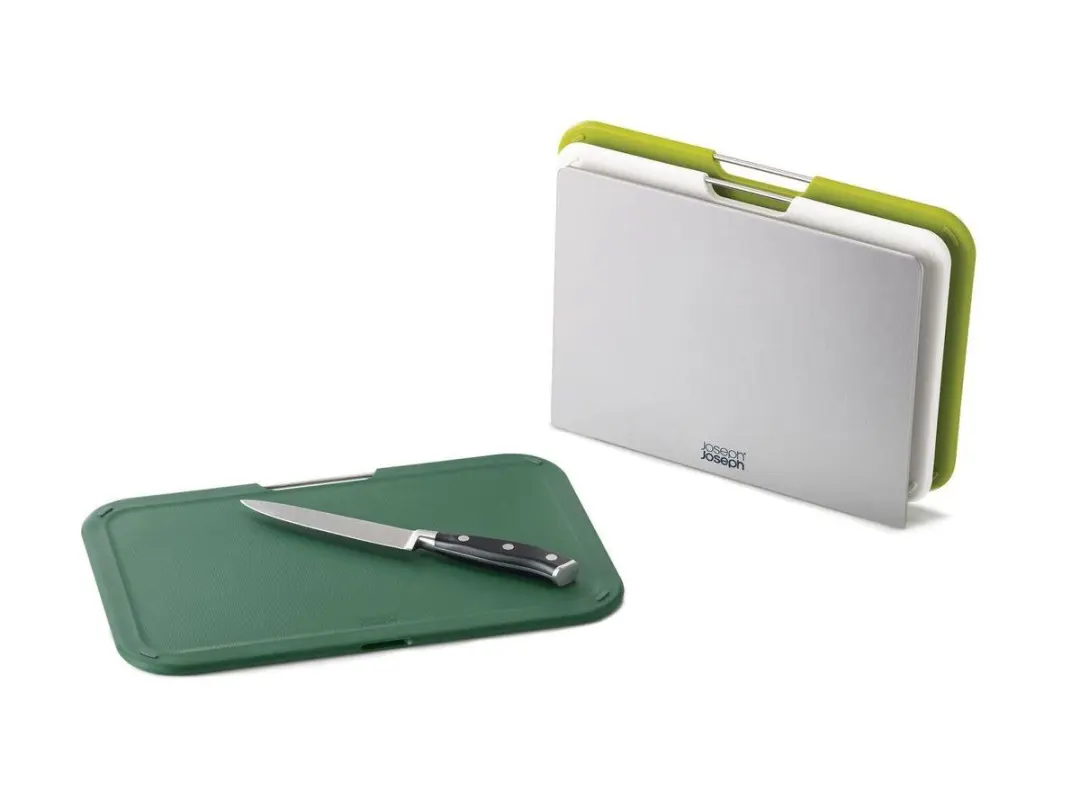 Joseph Joseph Nest Snijplanken Set - 3 Stuks - Groen/Wit