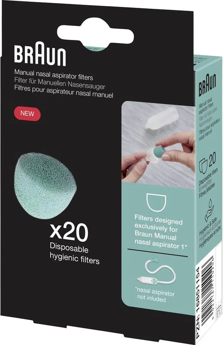 Braun Filters voor Handmatige Neusspray