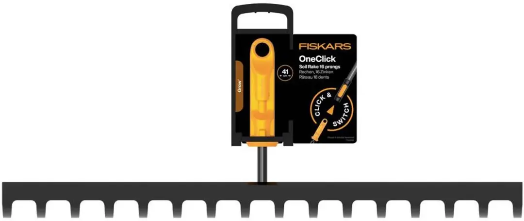 Fiskars QuikFit Hark 413mm - 1 Stuk