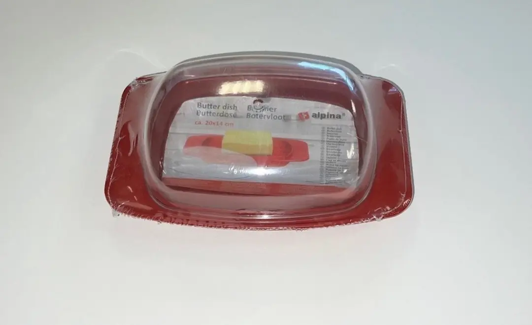 Alpina Botervloot Kunststof 1,5L - Rood