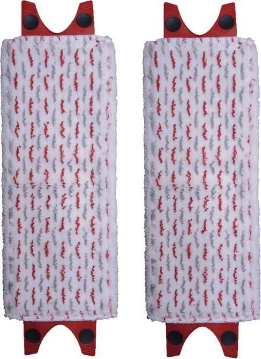 Vileda UltraMax Power 2in1 Vervanging 167720 - 2 Stuks - Wit/Rood - afbeelding 6 van 6