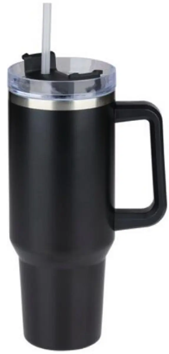 Alpina Vacuum Drinkfles 1200ml - Zwart