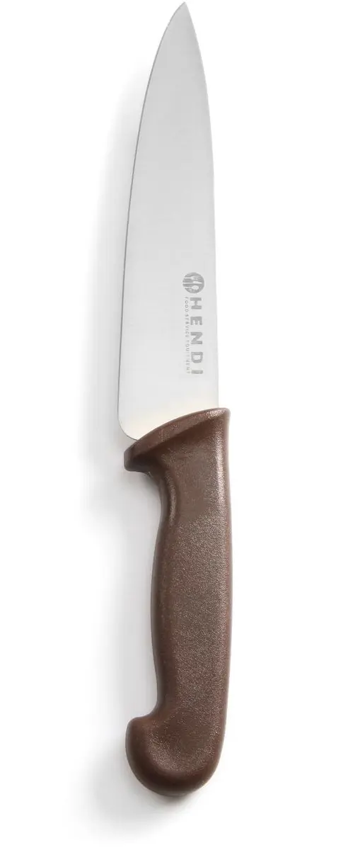 Hendi Koksmes 320mm - Bruin Heft