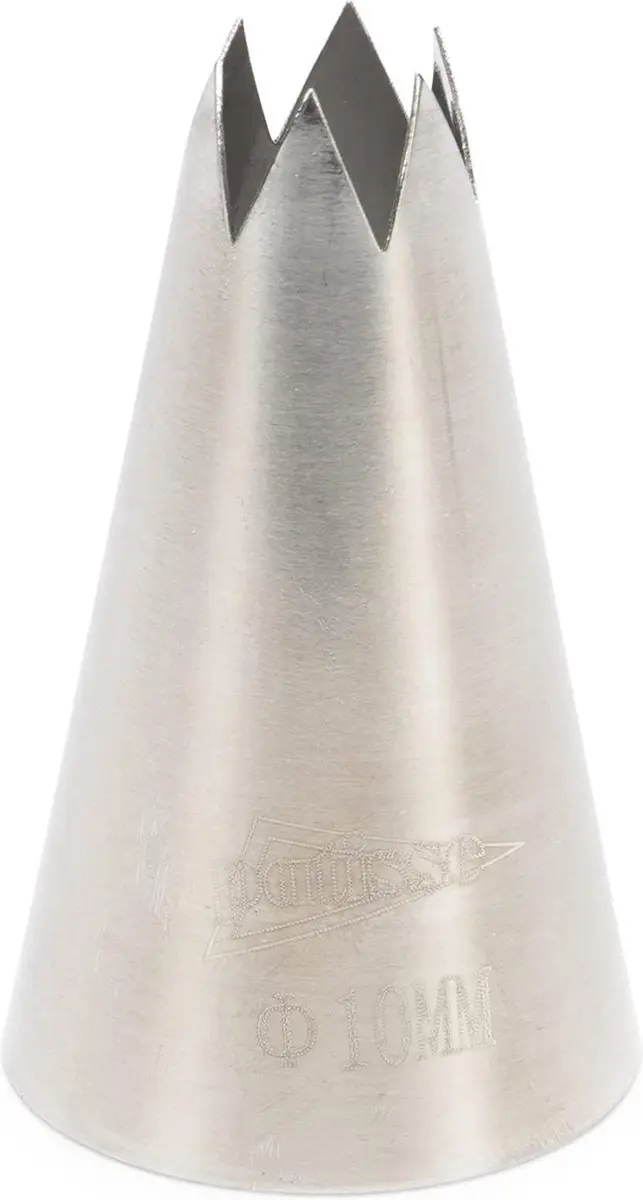 Patisse Spuitmond Ster 3mm RVS