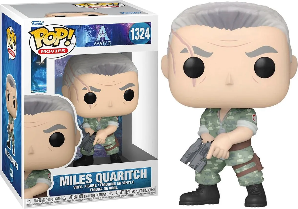 Funko Pop Movies Avatar Miles Quaritch #1324 - Multi