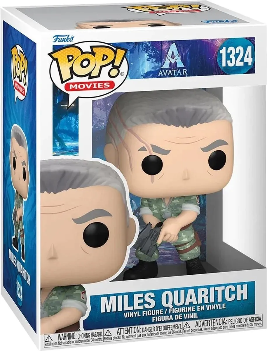 Funko Pop Movies Avatar Miles Quaritch #1324