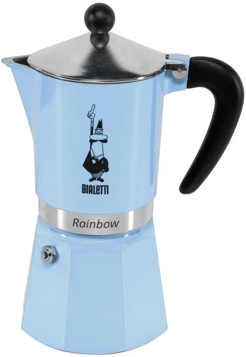 Bialetti Rainbow 0005043 Percolator 270ml - Lichtblauw