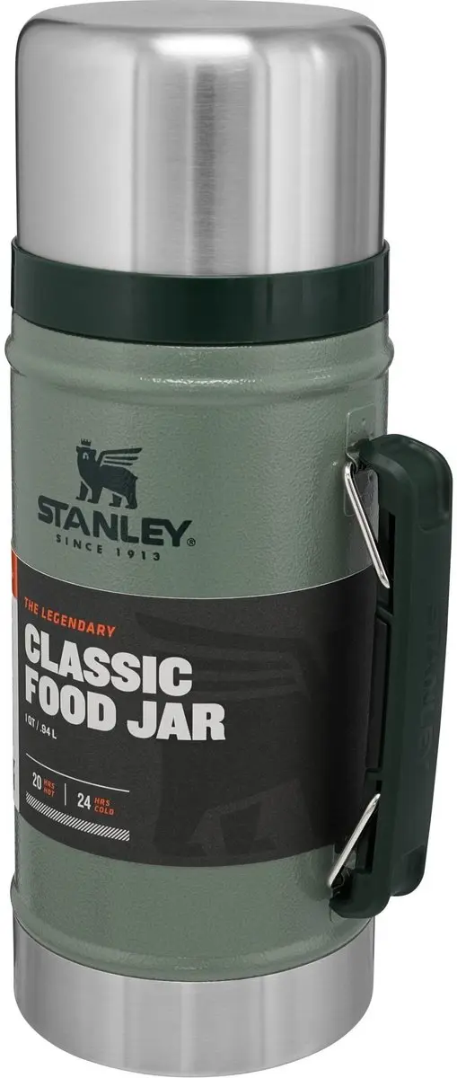 Stanley Classic Legendary Food Jar 0.94L - Hammertone Green