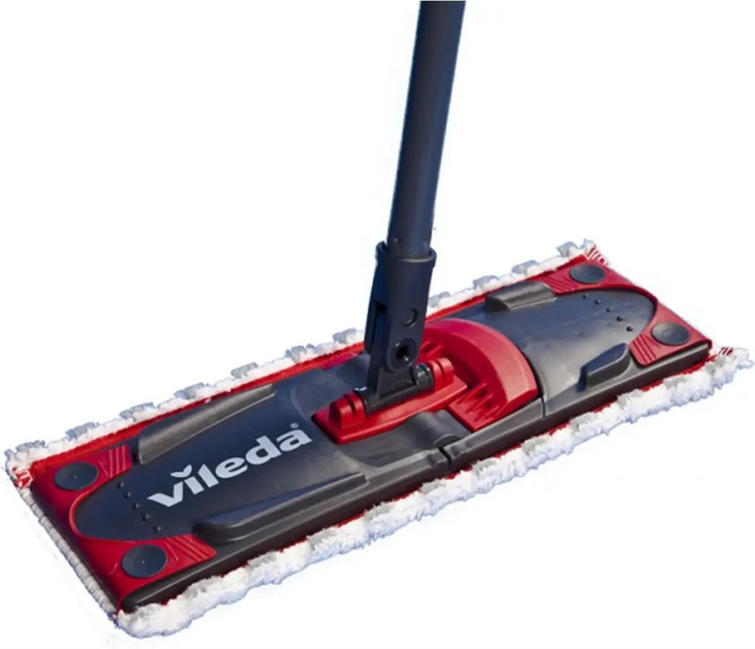 Vileda Ultramax Platte Mop Telescopisch - Rood