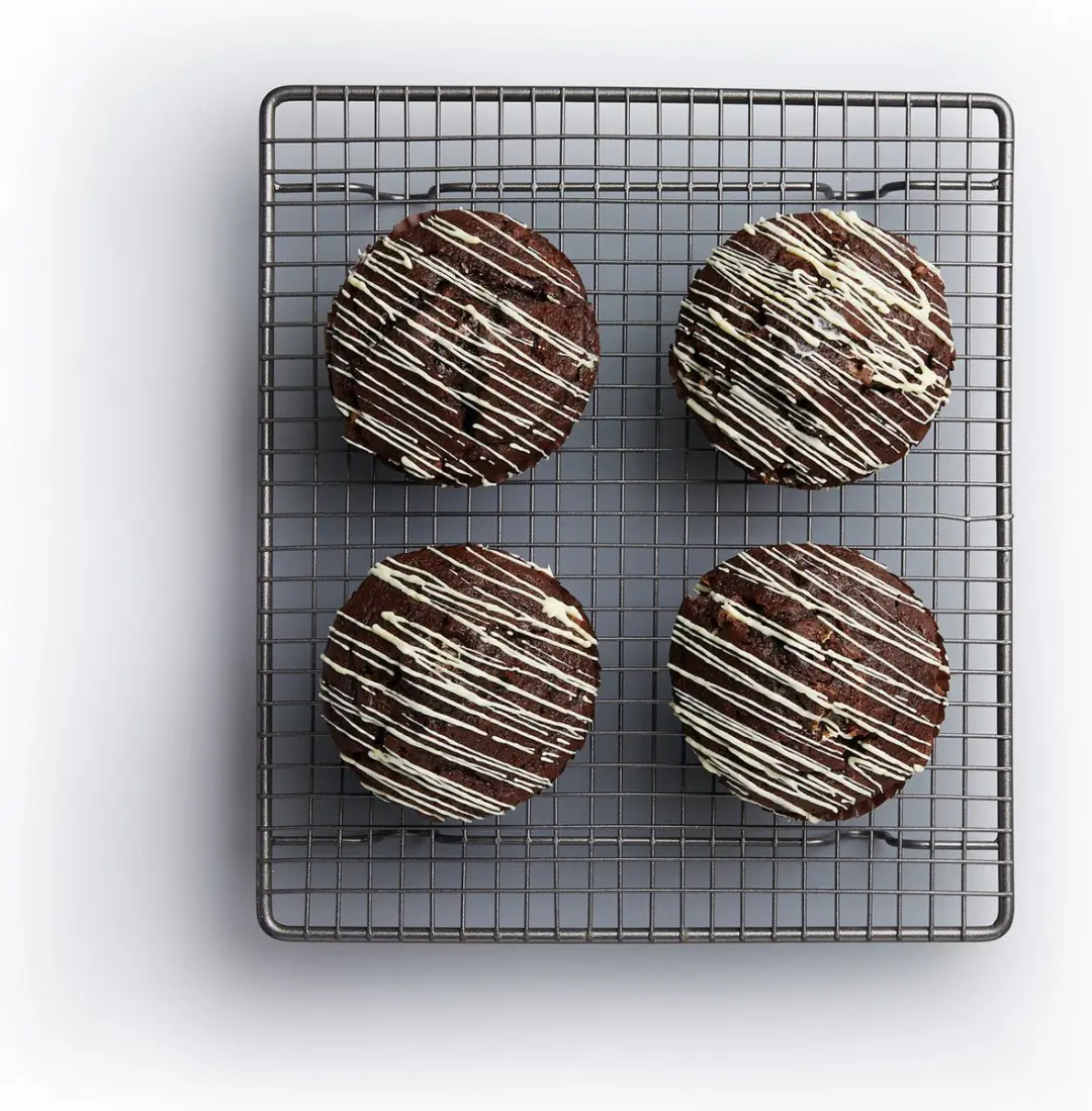 MasterClass Koelrek voor Cakes & Taarten 23x26cm - Zilver