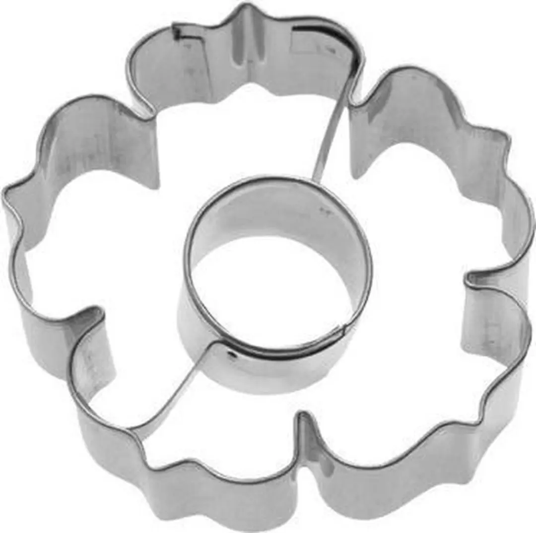 Westmark RVS Uitsteekvorm Bloem 6x6x2.2cm