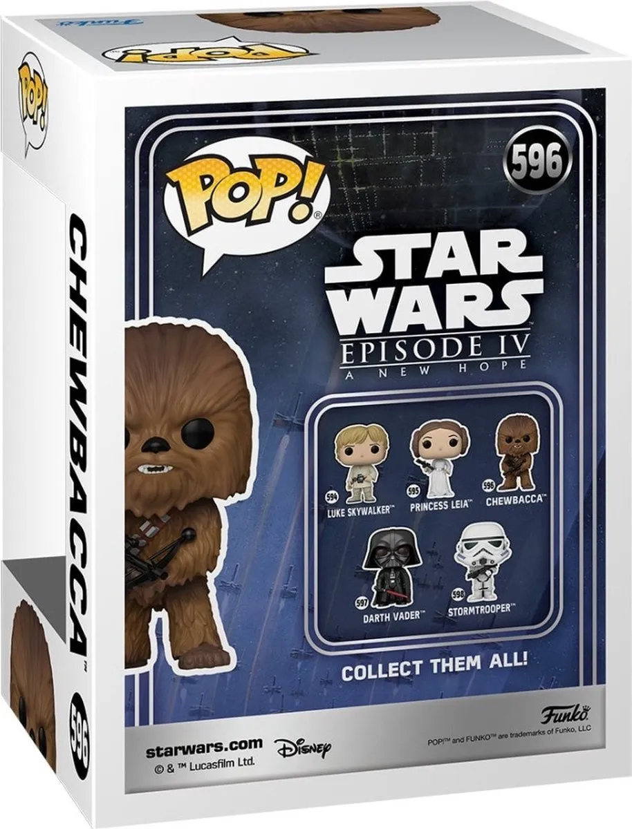 Funko Pop Star Wars Chewbacca 67533 - Vinyl Figuur 9cm