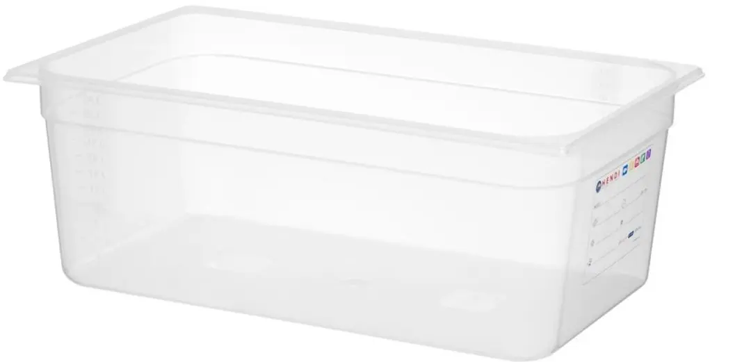 HENDI Gastronorm Container 1/1 28L - Transparant - afbeelding 6 van 6
