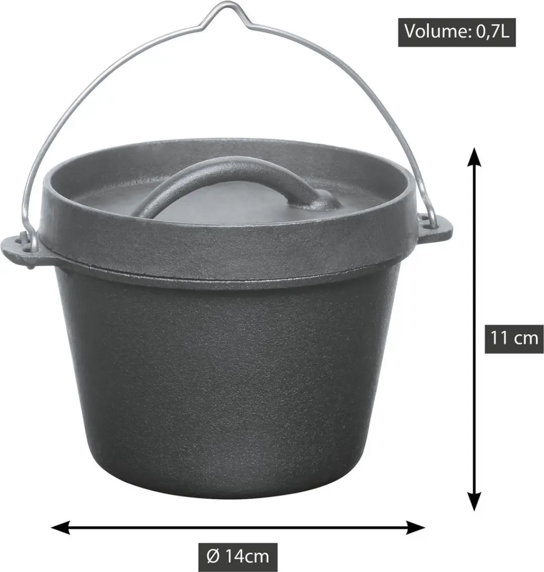 Barbecook Sudderpot 0,7L - Zwart