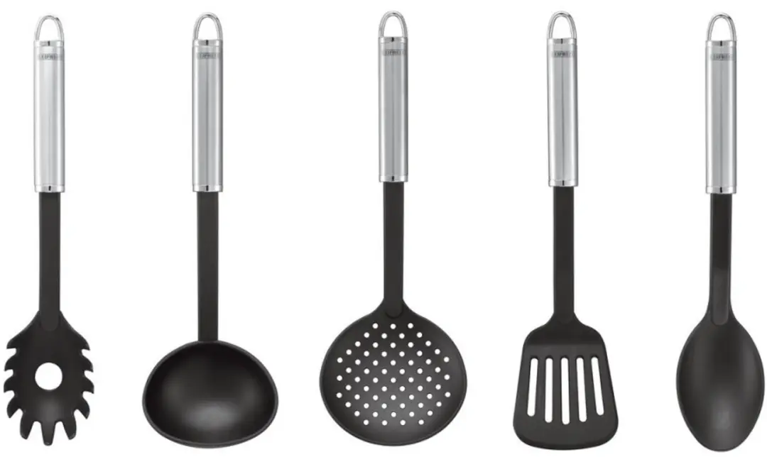 Leifheit Sterling Schuimspaan - Nylon/RVS - Zwart