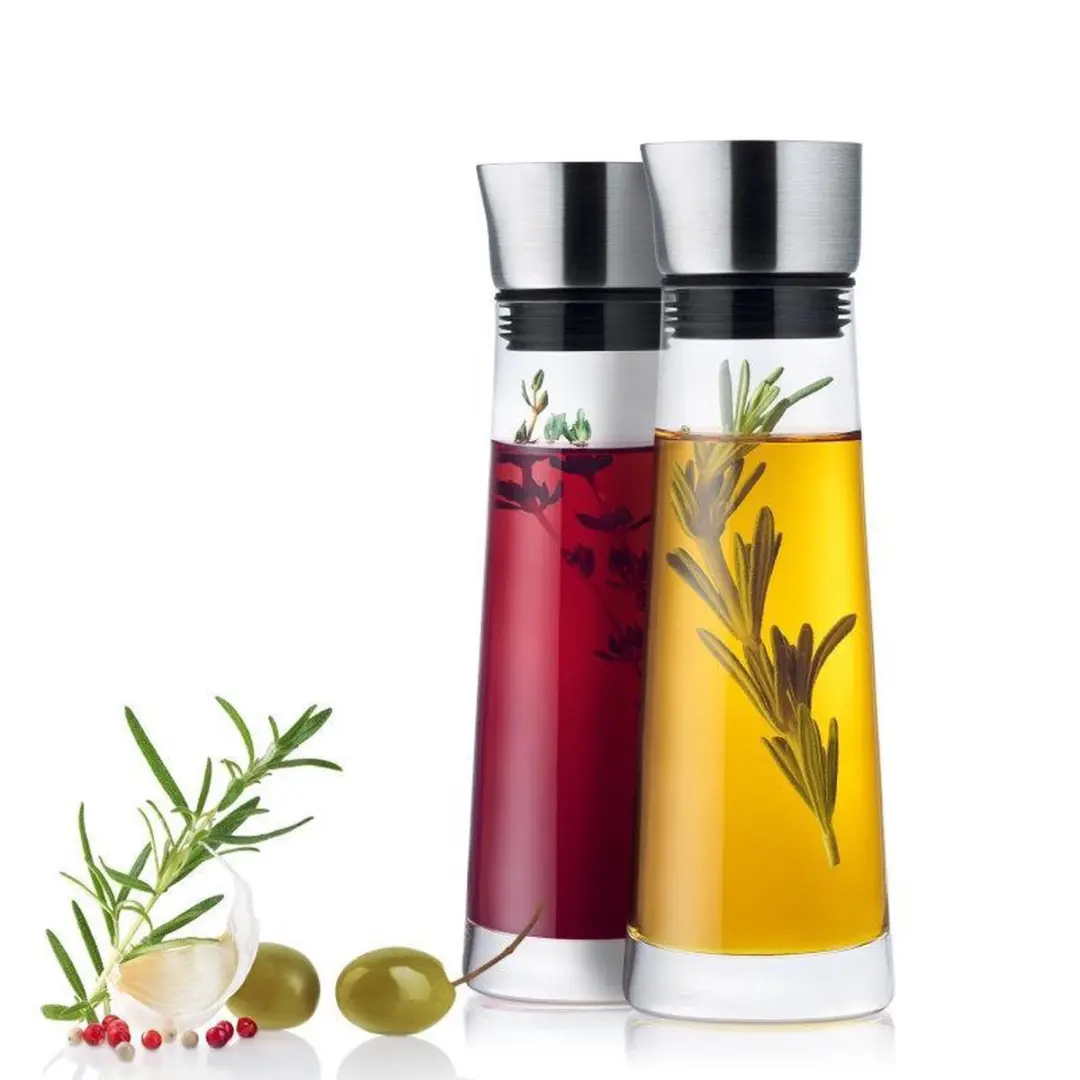 Blomus Alinjo Olie- & Azijnstel 63509 - 2x 180ml Transparant