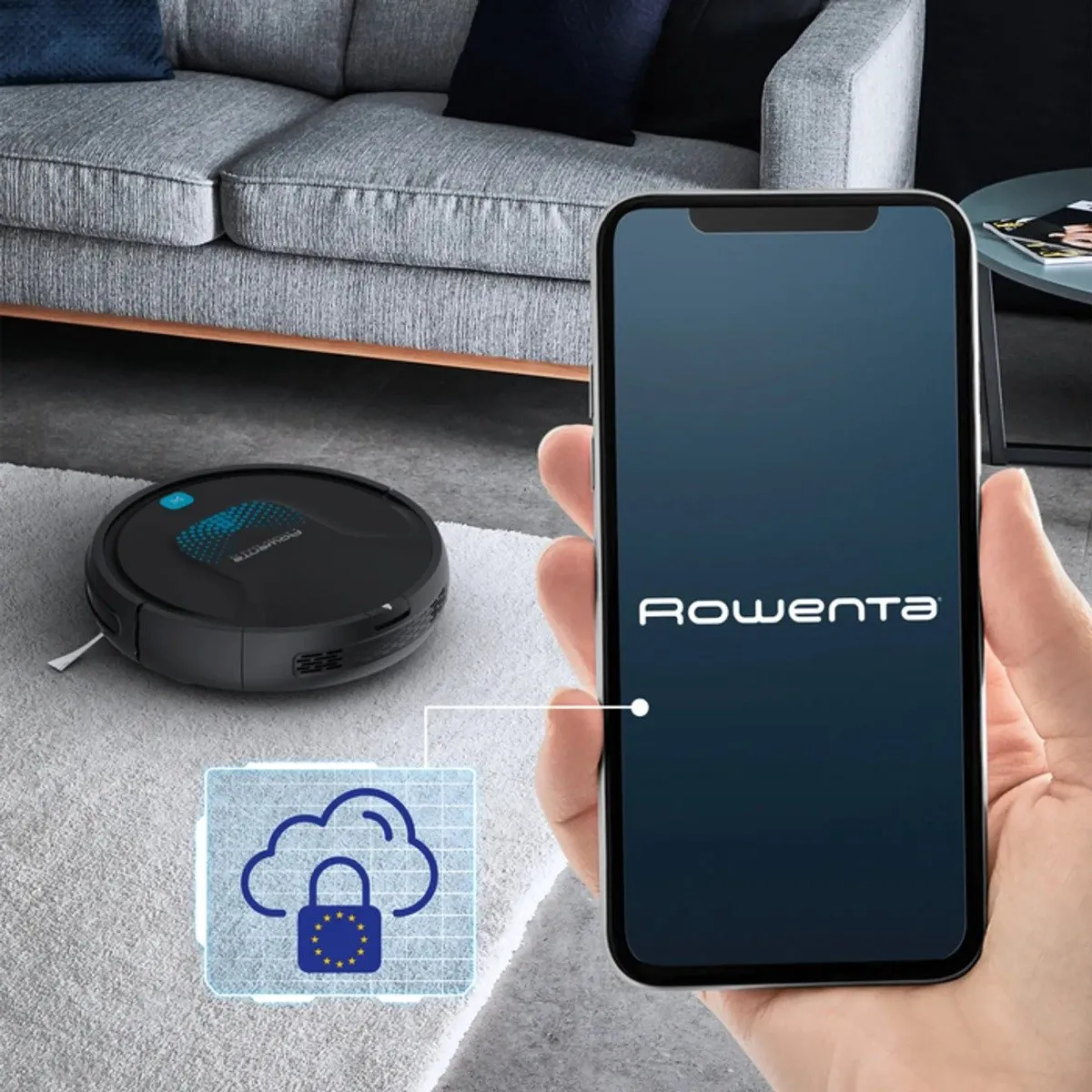 Rowenta X-Plorer Serie 45 RR8275 Robotstofzuiger - Zwart