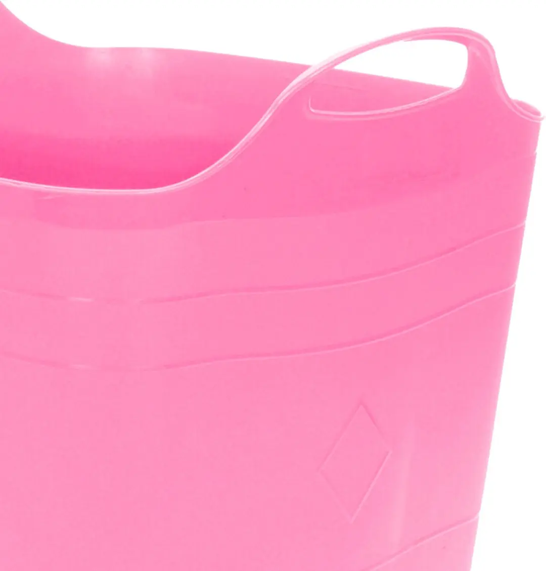 Excellent Houseware Flexibele Emmer 25L - 3 Stuks Roze