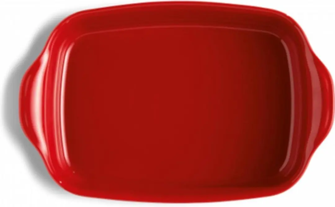 Emile Henry Grand Cru Ovenschaal 42x27cm - Rood - afbeelding 6 van 6