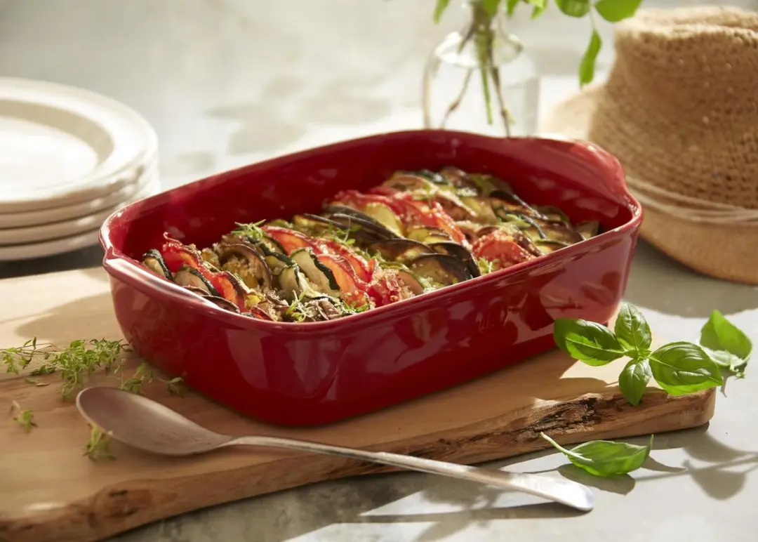 Emile Henry Grand Cru Ovenschaal 42x27cm - Rood