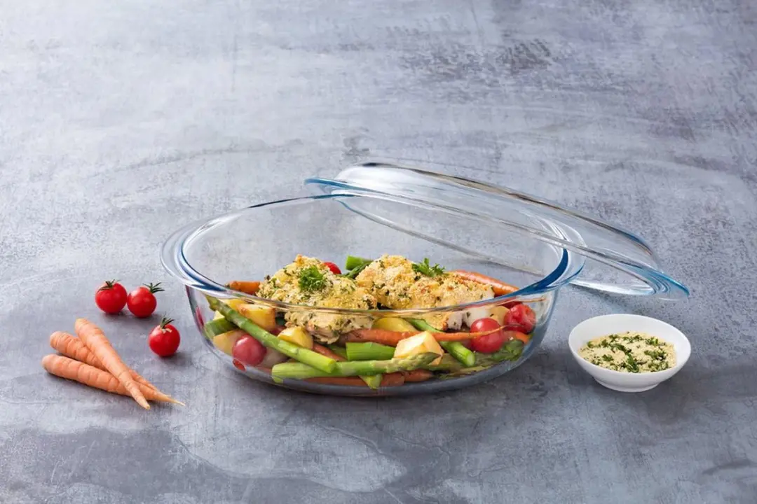 Pyrex SlowCook Ovenschaal 2-delig - Transparant