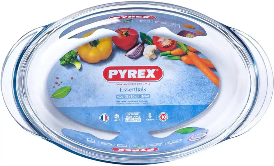 Pyrex SlowCook Ovenschaal 2-delig - Transparant