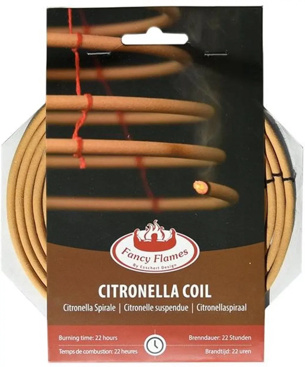 Esschert Design Citronella Spiraal S - Meerkleurig