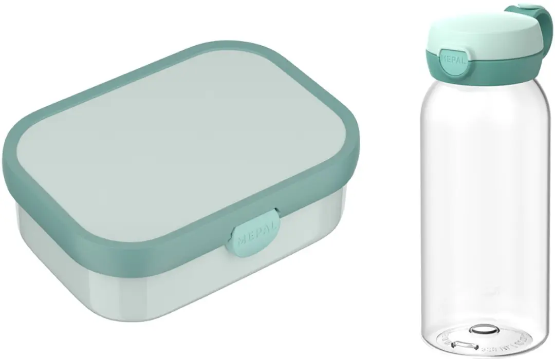 Mepal Campus Lunchset 2-delig - 600ml + 750ml Cool Blue