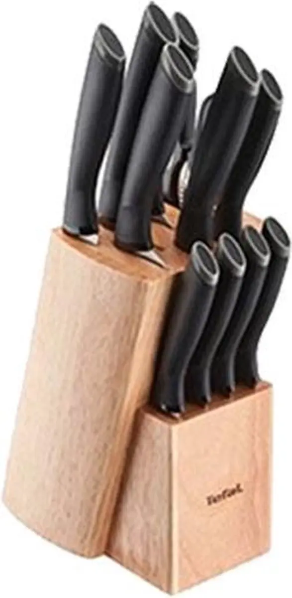 Tefal Messenblok Hout - 10 Messen