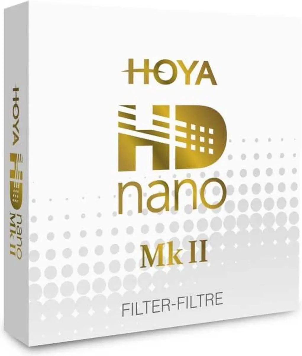Hoya HD Nano MkII Circulair Polarisatiefilter 52mm - Opbergetui