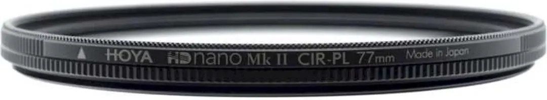 Hoya HD Nano MkII Circulair Polarisatiefilter 52mm - Opbergetui